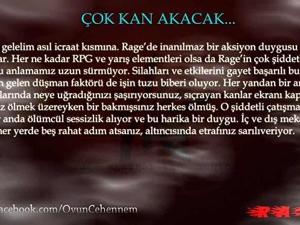 ( RAGE ) İNCELEME...