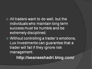 Sean seshadri – risk management guidelines