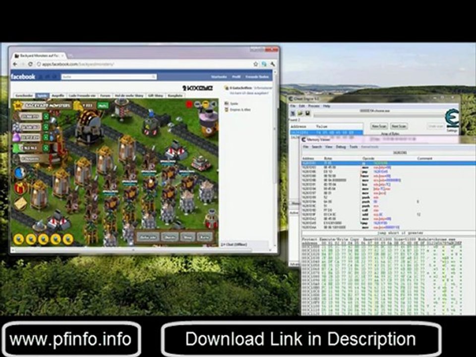 Backyard Monsters - Rapid Upgrade Hack 2011