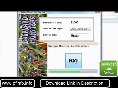 Backyard Monsters Shiny Hack 2011 - 100% Working