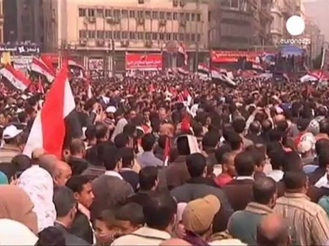Egyptians protest against military rule
