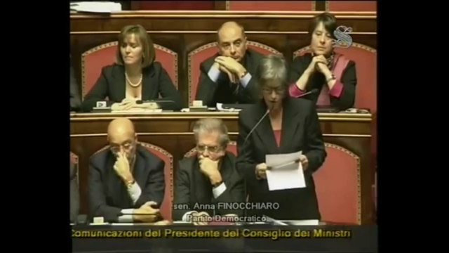 Finocchiaro - II Parlamento sarà il primo e il più forte alleato del governo Monti