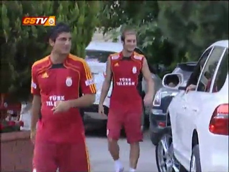 Futbolcular Florya Selamlaşma