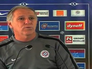 Point presse René Girard avant l'OM