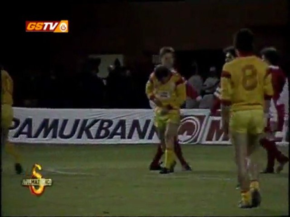 MONACO - GALATASARAY Ç.FINAL 1.MAÇ 1989