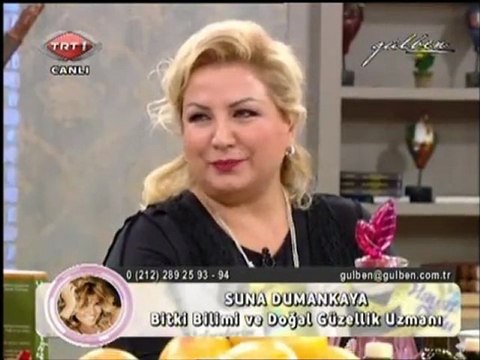 GÜLBEN - Suna Dumankaya'dan Doğal Cilt ve Saç Bakımı Tarifleri 1.Bölüm 17.11.11