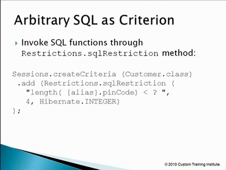 Learn Query Capabilities of Hibernate in Introduction ...