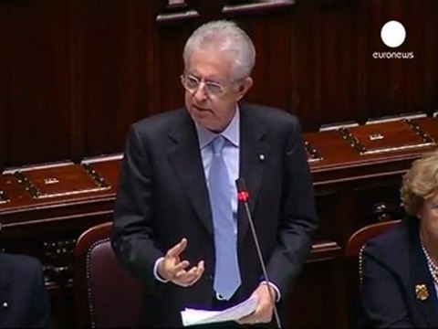 Governo Monti al lavoro dopo la fiducia