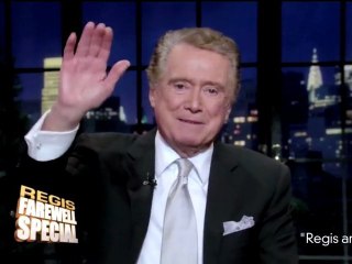 Regis Bids Farewell to a Lifetime on TV