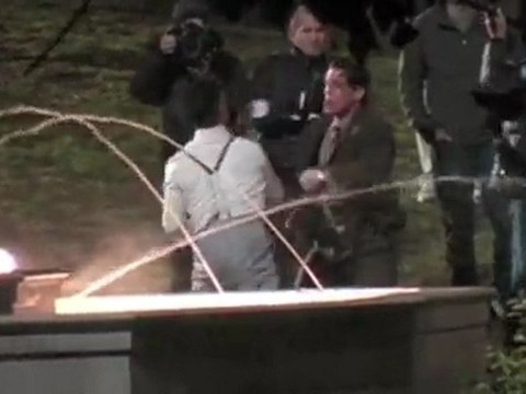 Josh Brolin et Sean Penn se battent devant les caméras