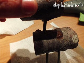 Faire un renne en bois pour décorer la table de Noël