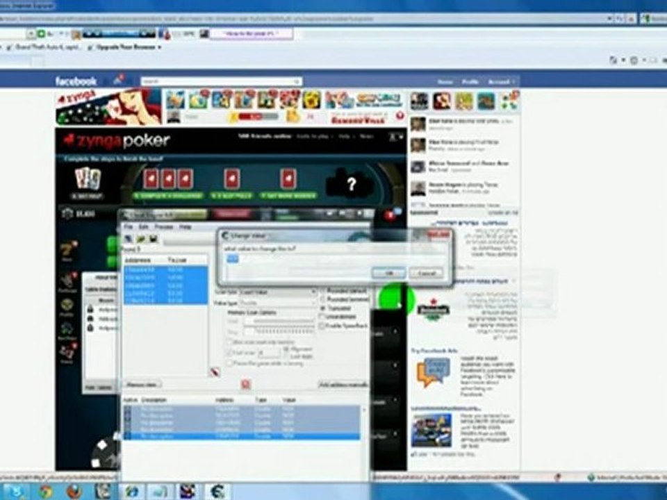 Zynga Texas Hold Em Poker Chips Hack 2011   Cheat   Download   Free !!!