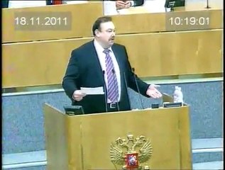 Немного правды о выборах. Выступление депутата Геннадия Гудкова