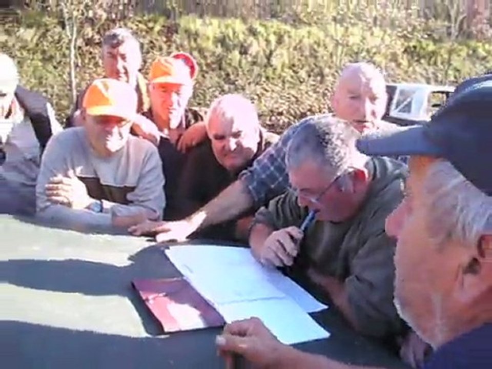 Le conseil de guerre de la chasse au sanglier (Gers)