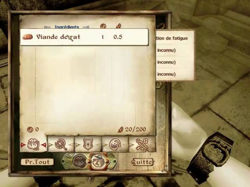 The Elders Scrolls IV : Oblivion ... l'homme blanc a tête de poisson