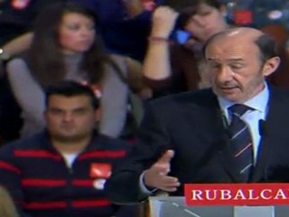 Pérez Rubalcaba: "El domingo se meten votos en la urnas, no encuestas"