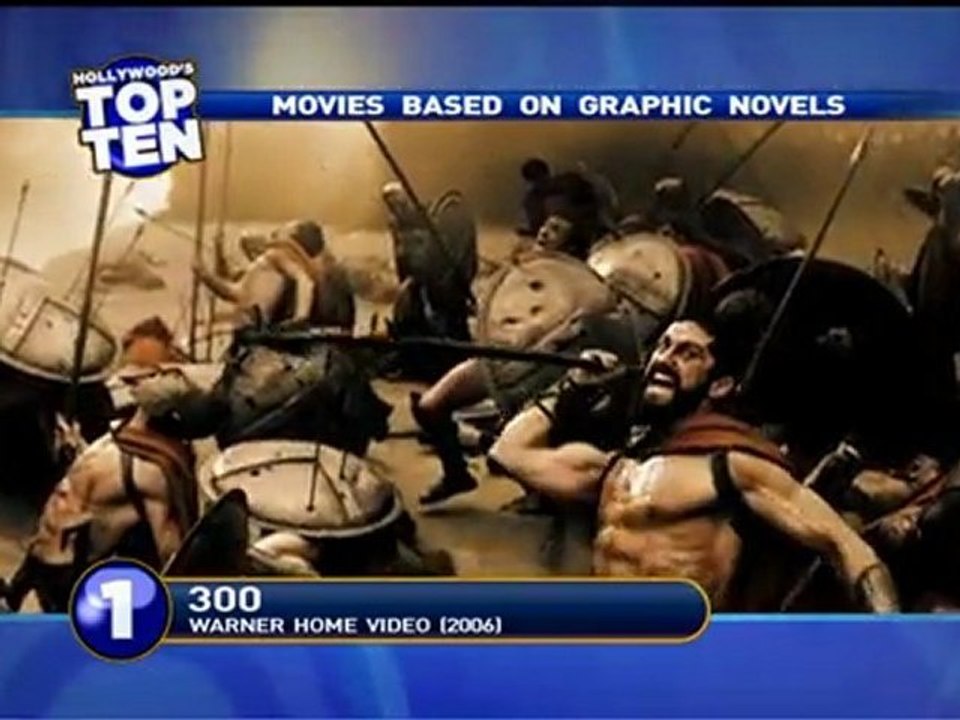 Hollywood's Top Ten - Movies Based on Graphic Novels