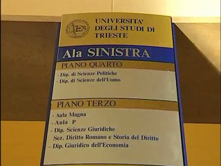 UNIVERSITA', TRIESTE SVETTA SU CAMPUS