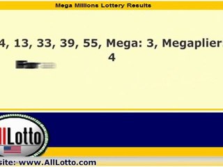 Mega Millions Lottery Drawing Results for November 18, 2011