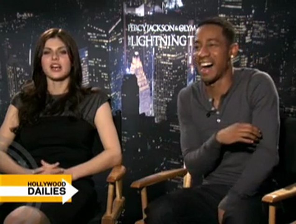 Percy Jackson and the Olympians: The Lightning Thief - Interview