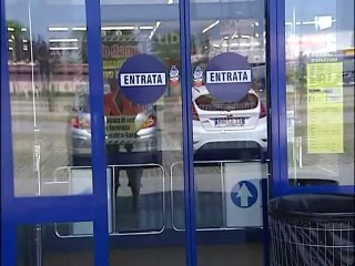 RAPINA AL SUPERMERCATO