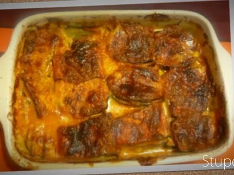 Les bonnes recettes de ptibou : Mon gratin d'aubergine à la sauce tomate