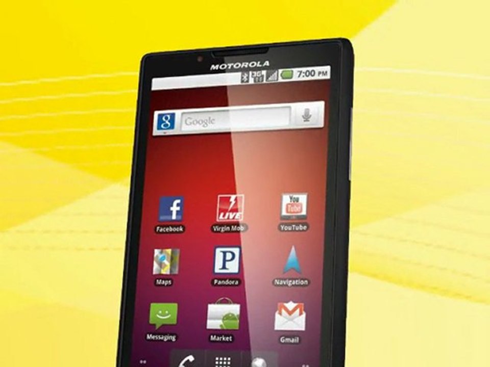 (Virgin Mobile) Motorola Triumph Prepaid Android Phone