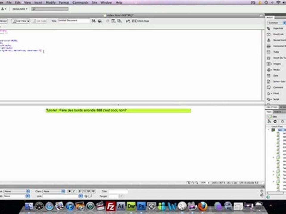 Tutoriel : Faire des bords arrondis