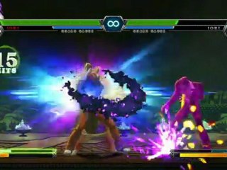 The King of Fighters XIII - Iori with the Power of Flames Con