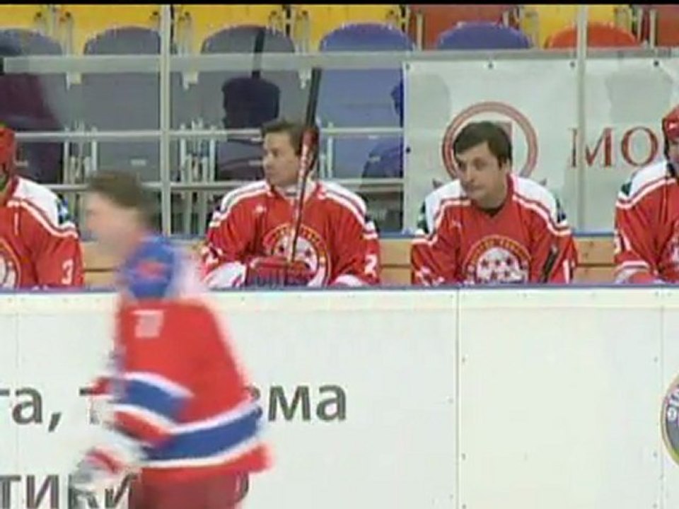 PUTIN ON ICE: Russian PM dons hockey kit in latest stunt