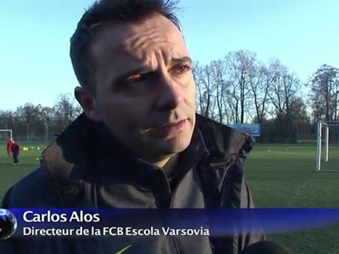 Le Barça donne le coup d'envoi d'une académie de foot en Pologne