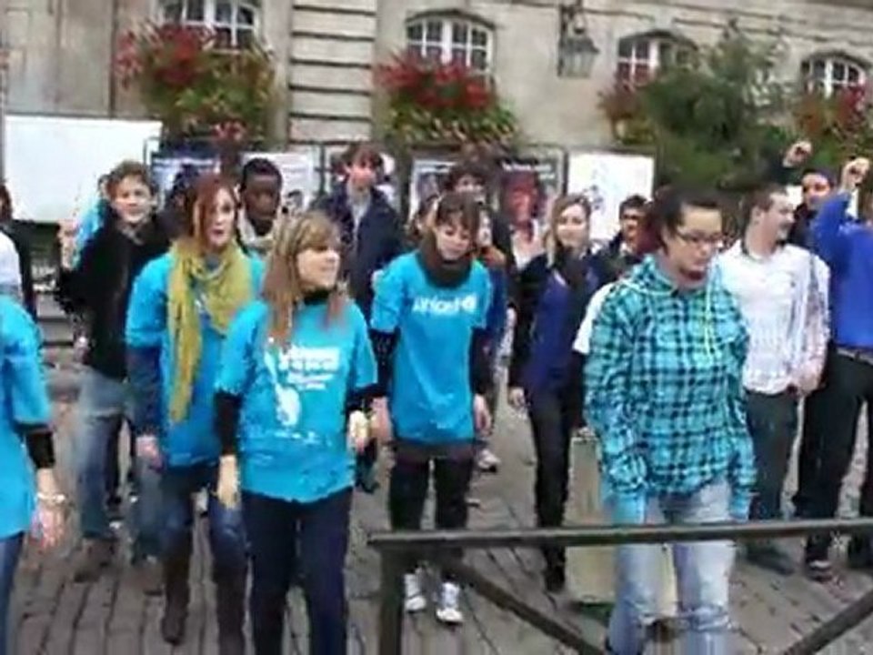 Flash Mob pour les Droits de l'enfant