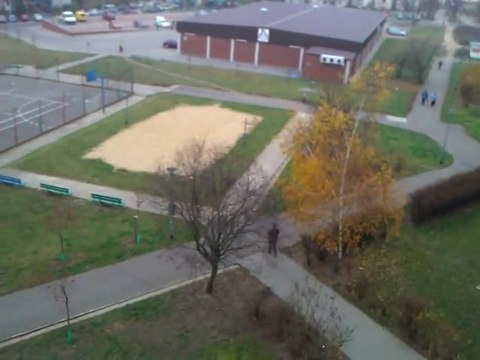 Widok z mojego okna przy 5*C