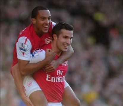 Norwich City 1-2 Arsenal Van Persie double, Morison scored