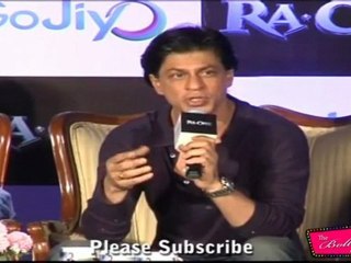 Shahrukh Khan Reveals His Long Vacation Plan @ Go Jiyo-Ra One Meet