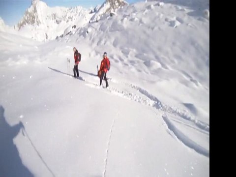 Méribel free ride rando Guides haute montagne