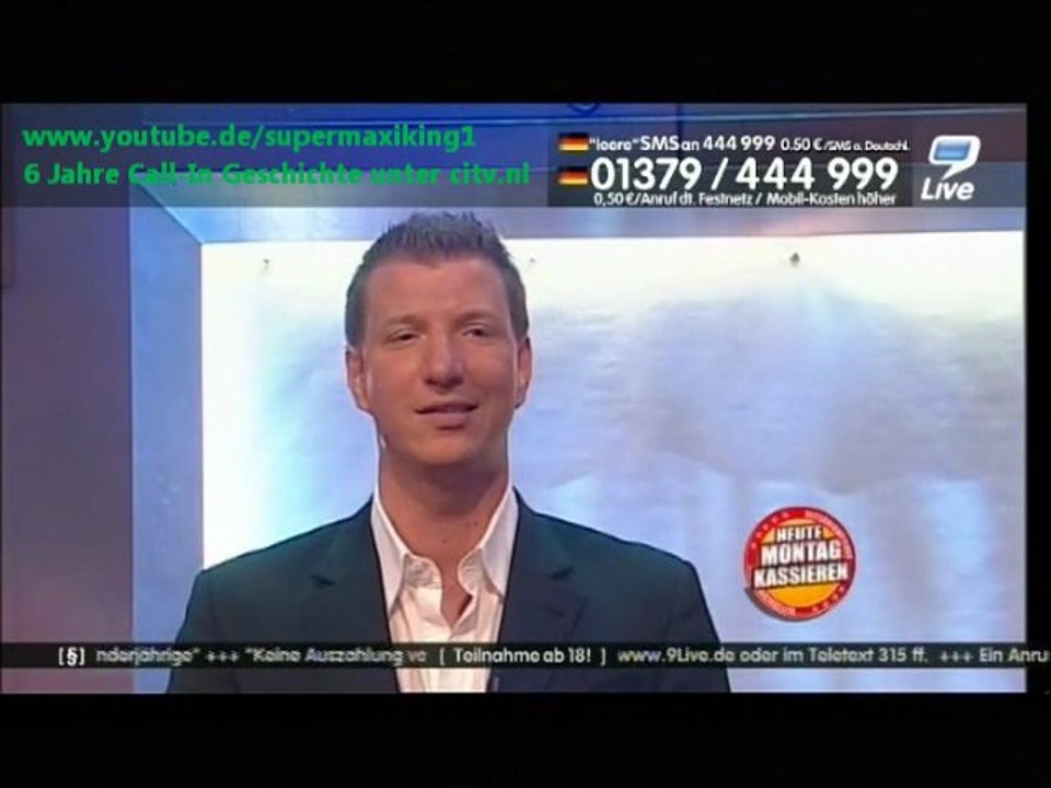 9live classic - max schradin's dankesrede zum ende von 9live