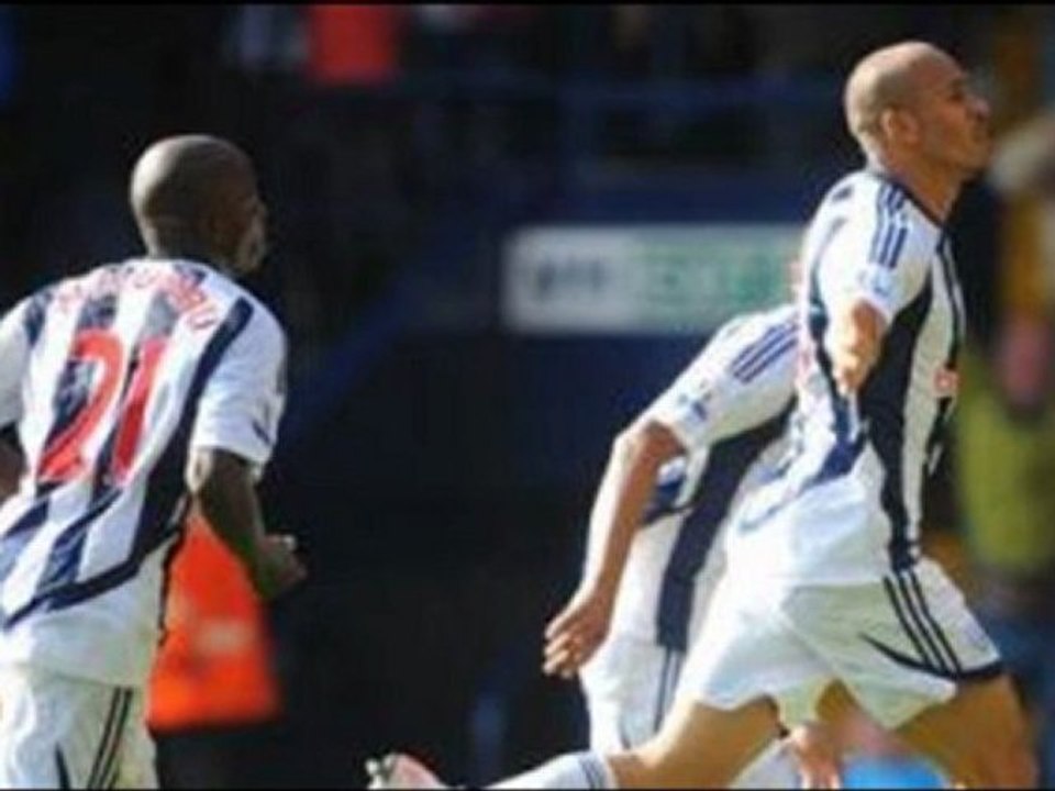 Westbrom 2-1 Bolton Long great-header, Thomas, Klasnic scored