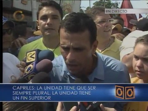 Capriles: en los últimos años se ha destruido el empleo expropiando empresas