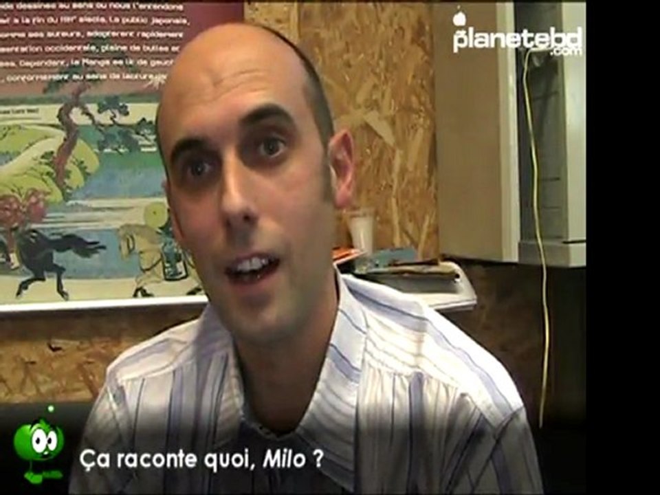 Benoît Riviere en interview pour planetebd.com