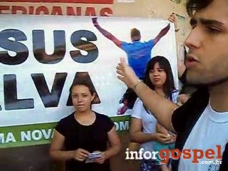 Evangelismo: Jovens da ISOSED- Drogas Matam, Jesus Salva.