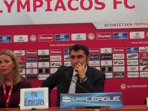 Συνέντευξη Τύπου Ερνέστο Βαλβέρδε (1)