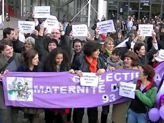 Flashmob pour la maternité des Lilas