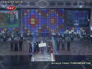 TÜRKMENİSTAN BİRİNCİSİ Avrasya Yıldızı TRT