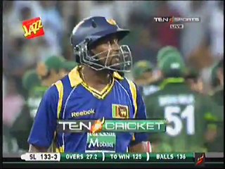 3nd ODI PAK vs SL Wickets Mobillnk Jazz Cup 18.11.2011 Mp4