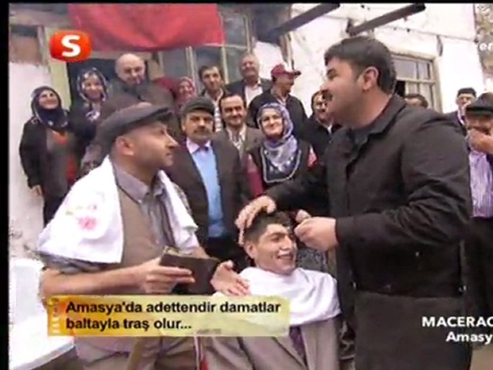 STV - MACERACI - AMASYA KALEKÖYÜ BALTALI DAMAT TIRAŞI - ORHAN BOL -