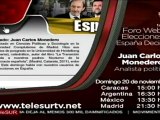 Este domingo Foro Web Elecciones España Decide por teleSUR