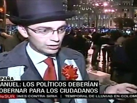 España: Indignados en campaña de reflexión electoral