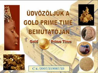 GOLD PRIME TIME ÜZLETI TERVE
