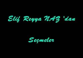 ELİF REYYA NAZ SEÇMELER - 1